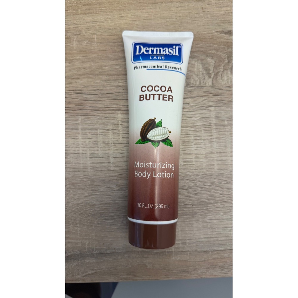 Dermasil Cocoa Butter Moisturizing Body Lotion 10 oz Sealed Paraben Free